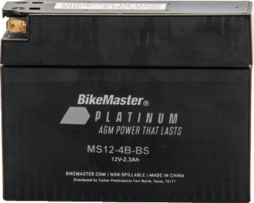 Picture of BikeMaster AGM Battery - MS12-4B-BS
