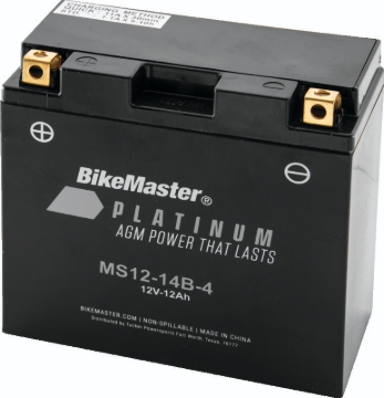 Picture of BikeMaster AGM Battery - MS12-14B-4