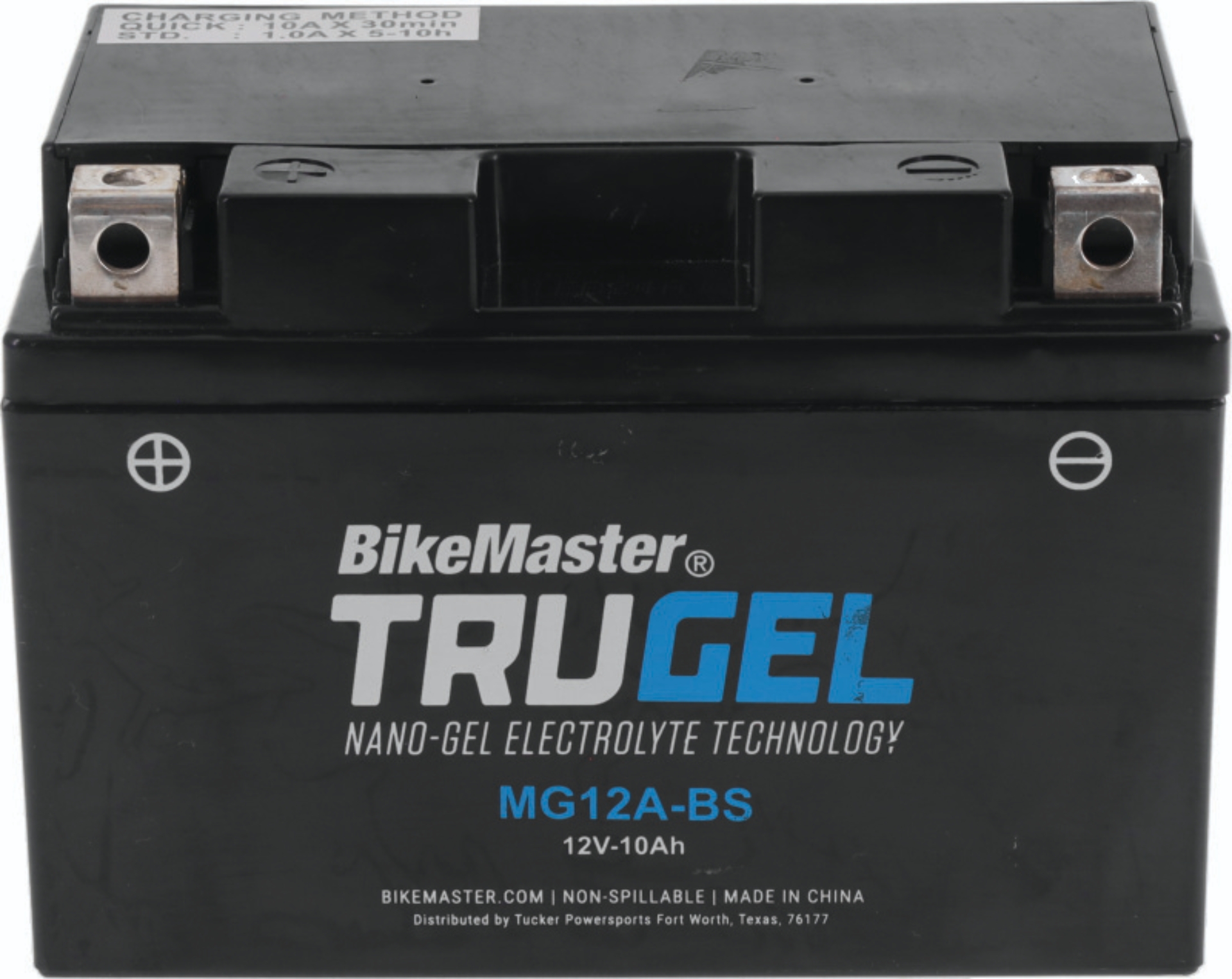 Picture of BikeMaster TruGel Battery - MG12A-BS