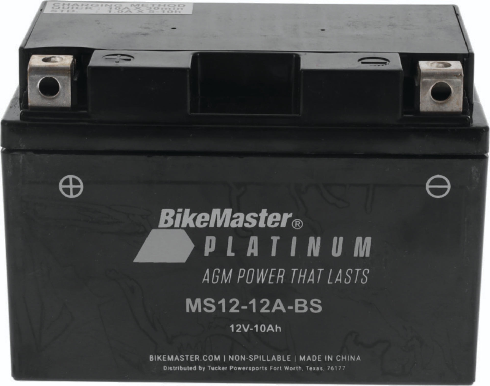 Picture of BikeMaster AGM Battery - MS12-12A-BS