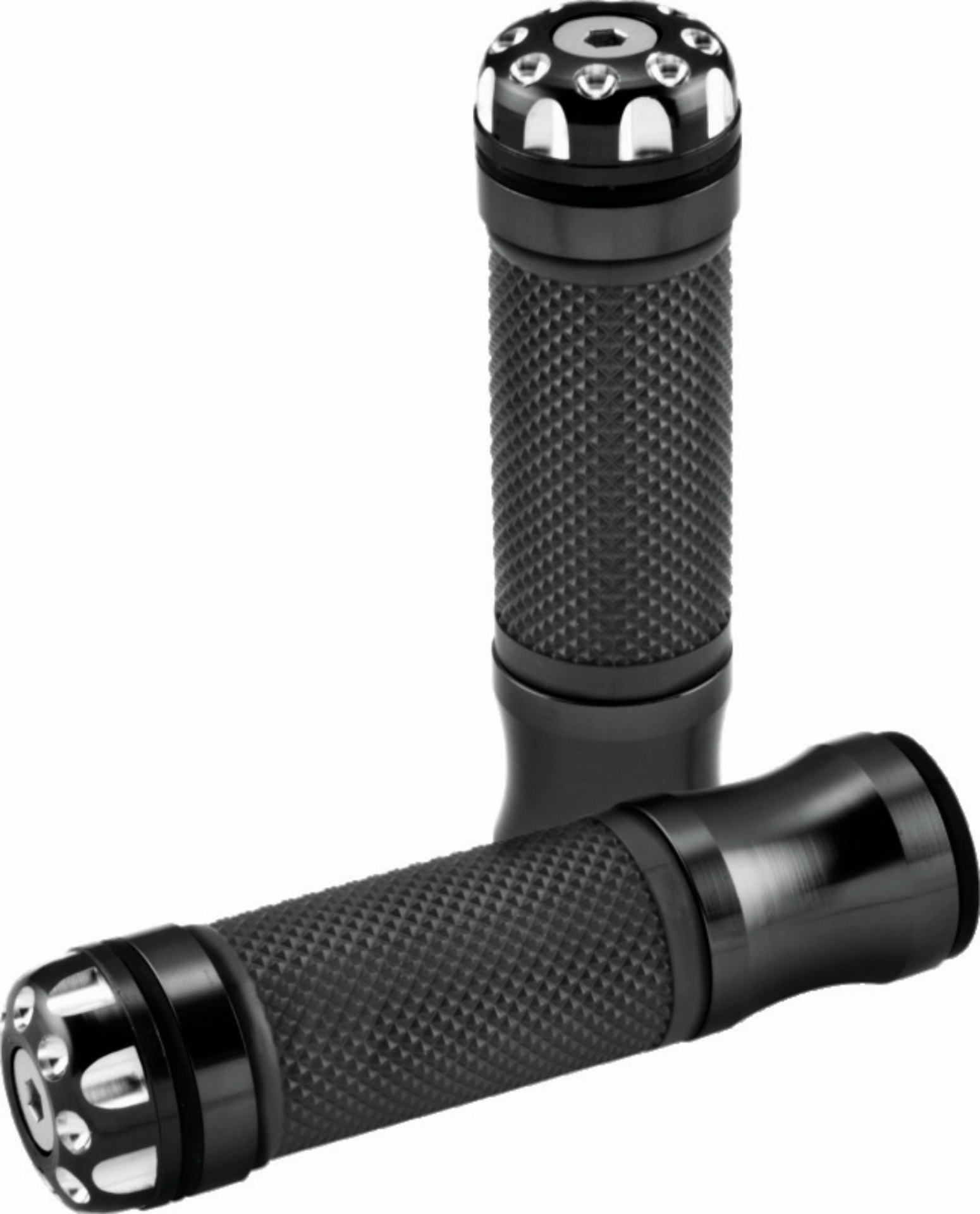 Picture of BikeMaster Grips 135mm Revolver Barend Grips - Black