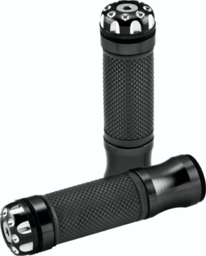Picture of BikeMaster Grips 135mm Revolver Barend Grips - Black