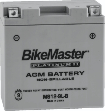 Picture of BikeMaster AGM Battery - MS12-9L-B
