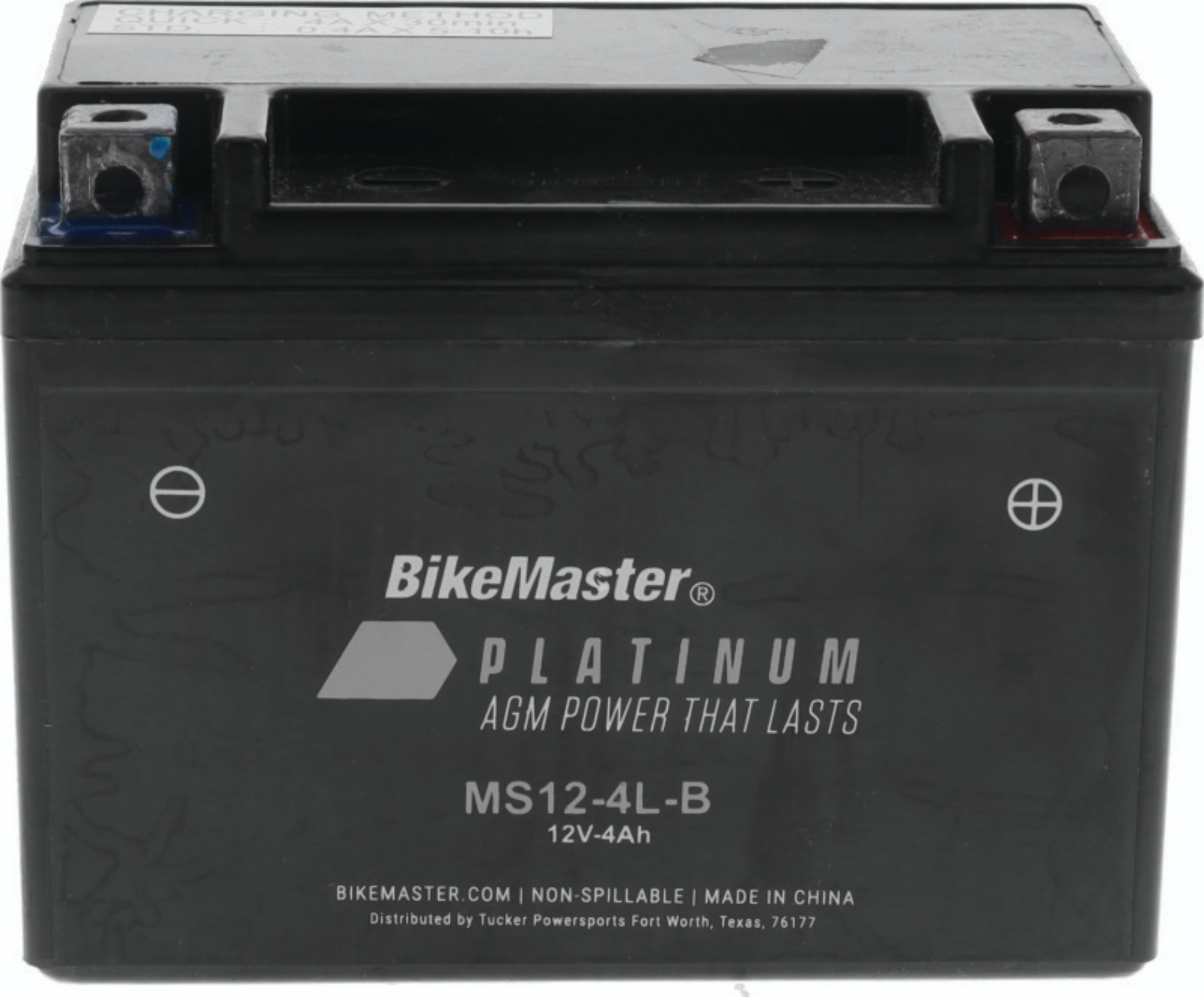 Picture of BikeMaster AGM Battery - MS12-4L-B