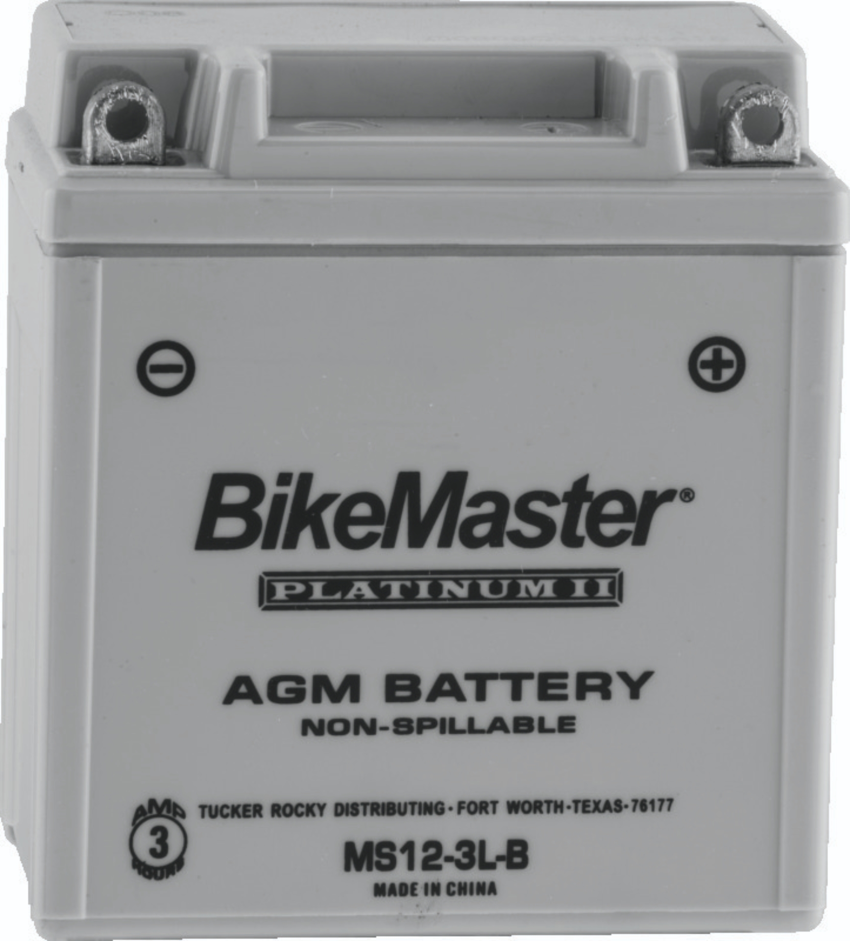 Picture of BikeMaster AGM Battery - MS12-3L-B
