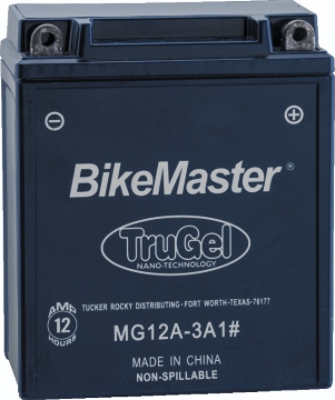 Picture of BikeMaster TruGel Battery - MG12A-3A1