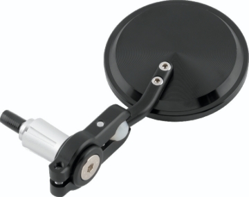 Picture of BikeMaster Folding Barend Mirrors 7/8in Handlebars - Pair - Black