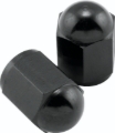 Picture of BikeMaster Valve Caps Aluminum (6 Pair) - Black
