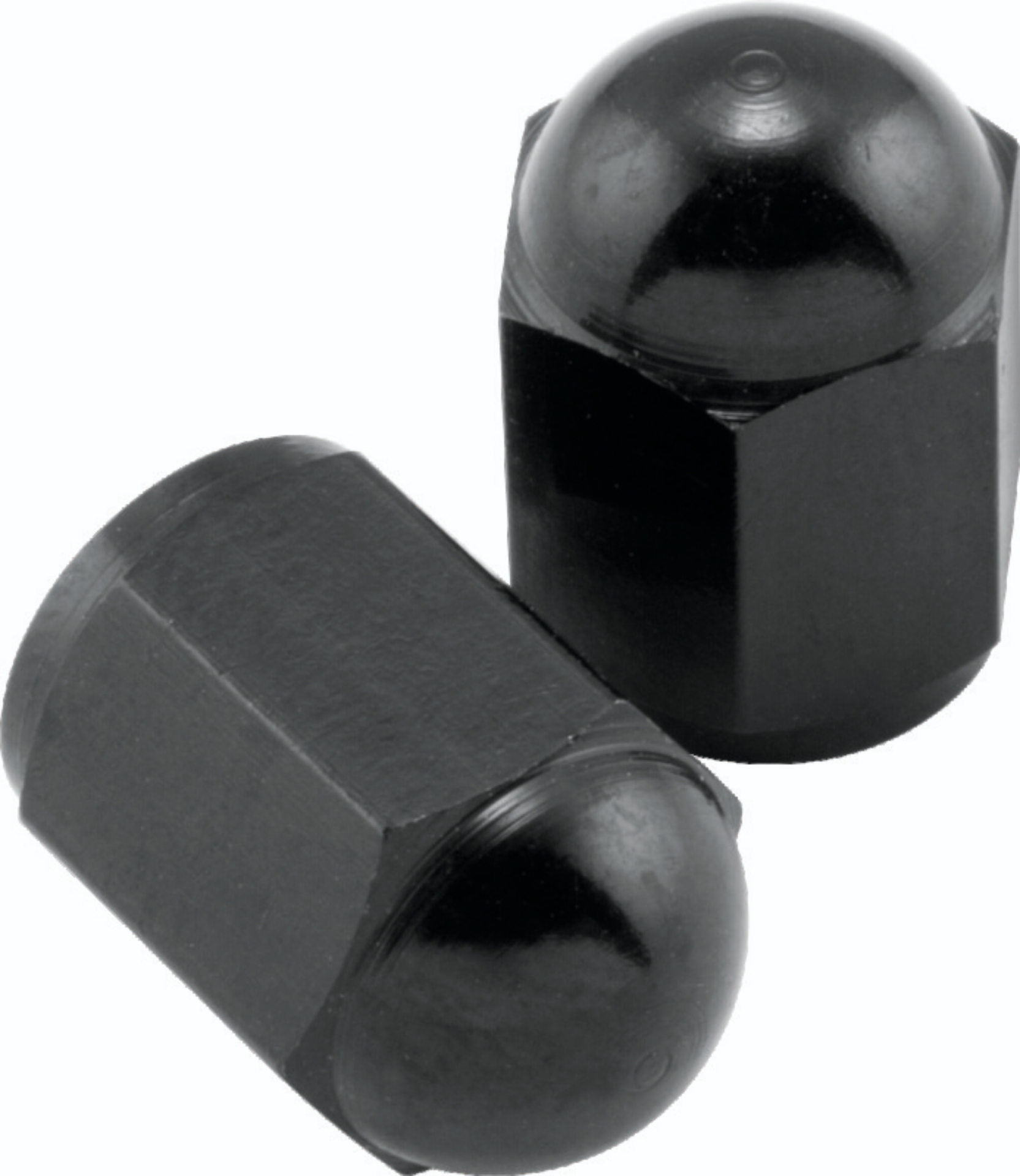 Picture of BikeMaster Valve Caps Aluminum (6 Pair) - Black