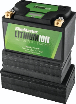 Picture of BikeMaster Lithium Ion 2.0 Battery - BMP21L-FP
