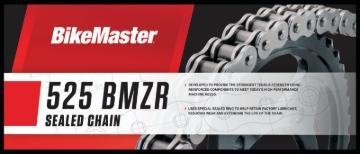 Picture of BikeMaster 525x120 BMZR Z-Ring Chain - Chrome/Chrome
