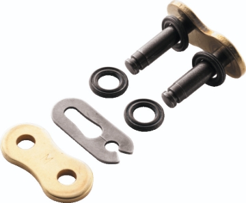 Picture of BikeMaster 525 BMXR X-Ring Clip Link - Gold