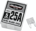 Picture of BikeMaster 5Piece 25A Replacement Mini Blade Fuse