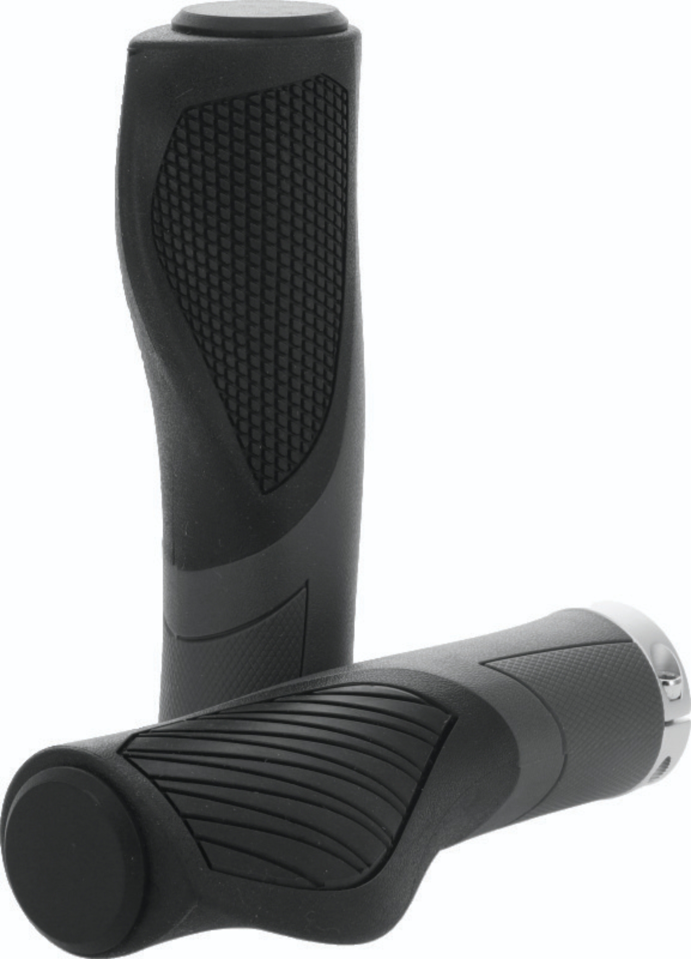 Picture of BikeMaster Lock-On Ergo Grips - Black/Grey