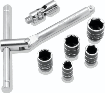 Picture of BikeMaster 1/4in Drive Compact Sliding and Folding T-Handle Set