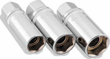Picture of BikeMaster Sparkplug Socket Set Magnetic 16/18/22mm