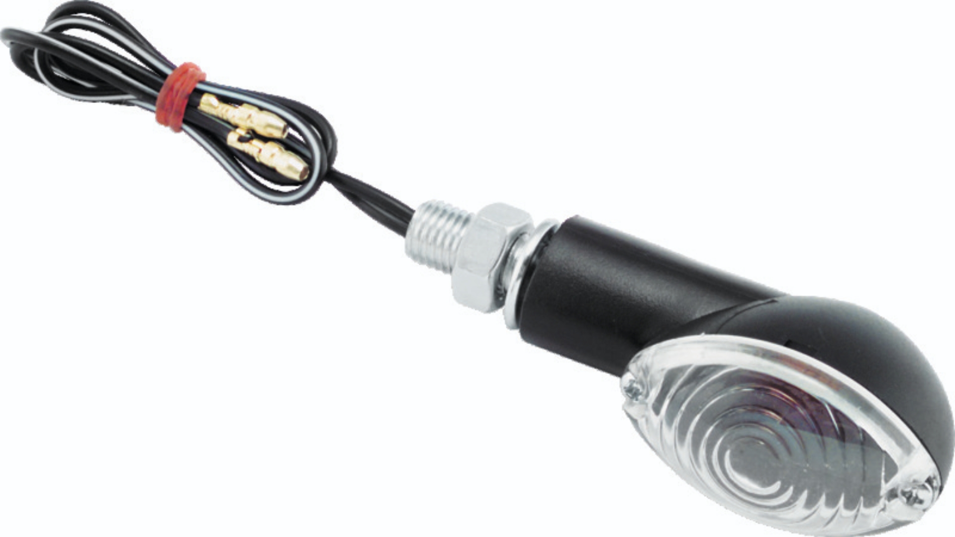 Picture of BikeMaster Ministalk Marker Light Oval - Black/Clear