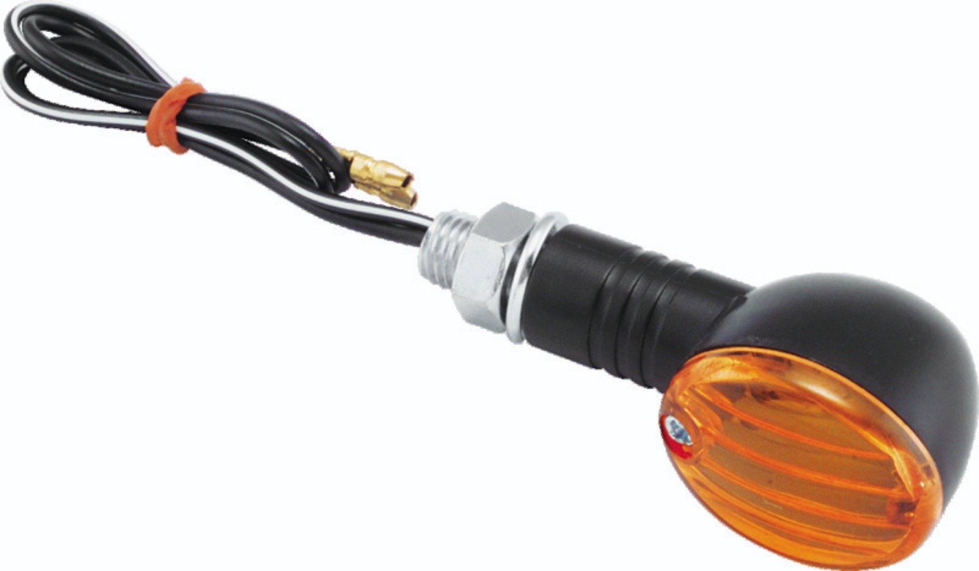 Picture of BikeMaster Ministalk Marker Light Round - Black/Amber
