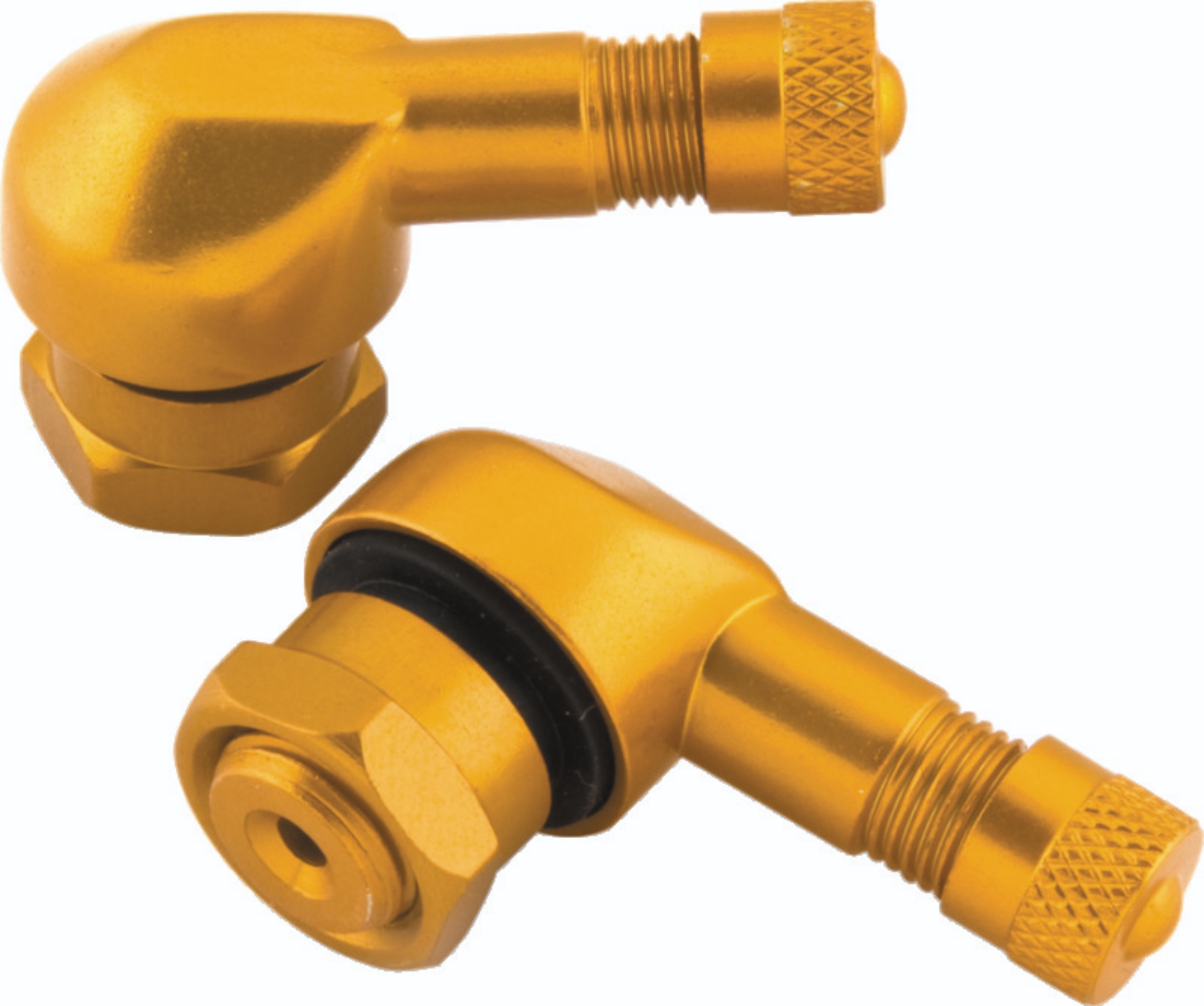 Picture of BikeMaster Valve Stem 2/Piece Pack Gold