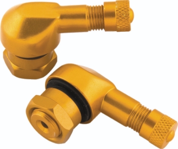 Picture of BikeMaster Valve Stem 2/Piece Pack Gold