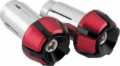Picture of BikeMaster Anti-Vibration Bar Ends - Black/Red