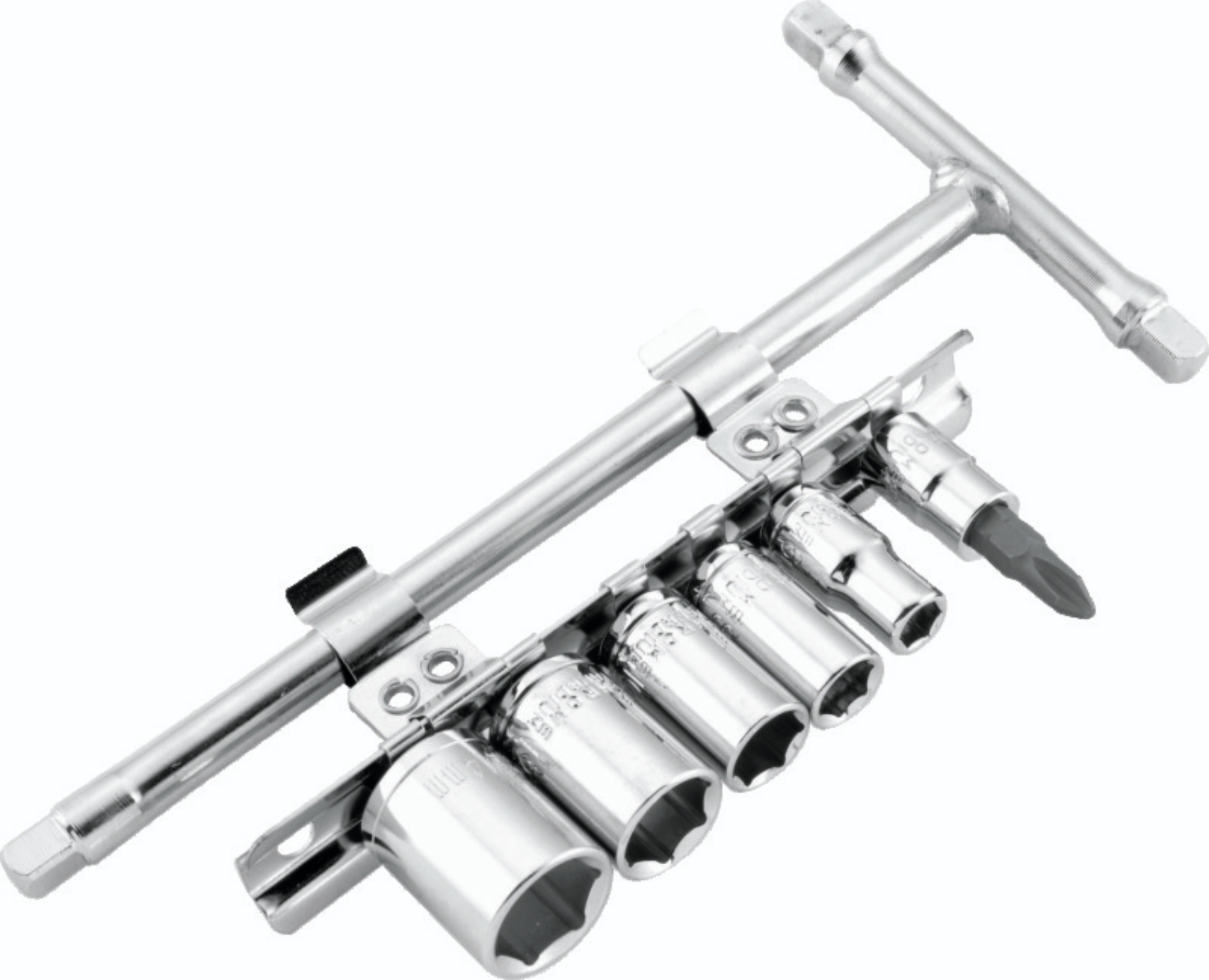 Picture of BikeMaster 1/4in Drive T-handle Set (6mm/8mm/10mm/12mm/14mm/#2 Phillips)