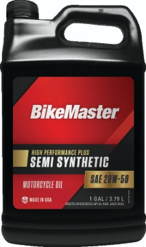 Picture of BikeMaster 20W50 Semi Synthetic Oil - Gallon