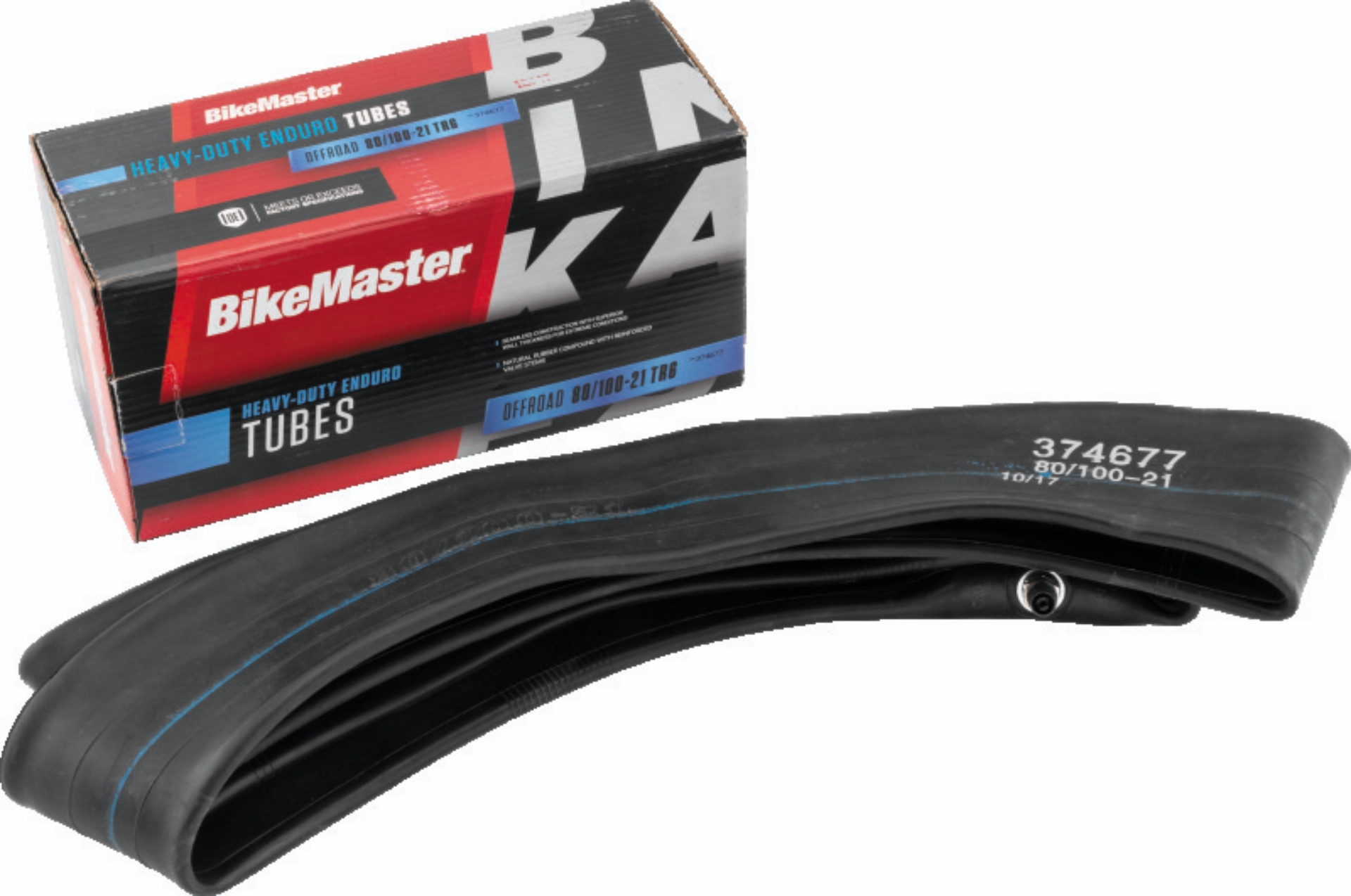 Picture of BikeMaster 80/100-21 TR6 Tube Extra Heavy Duty