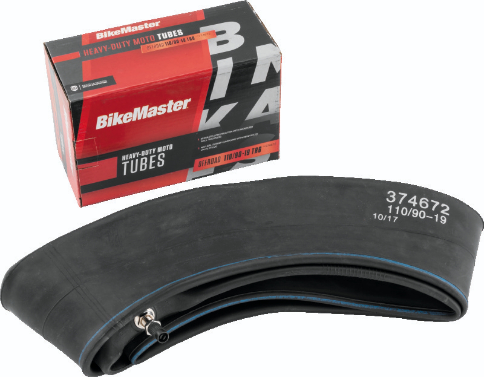 Picture of BikeMaster 110/90-19 TR6 Tube Heavy Duty