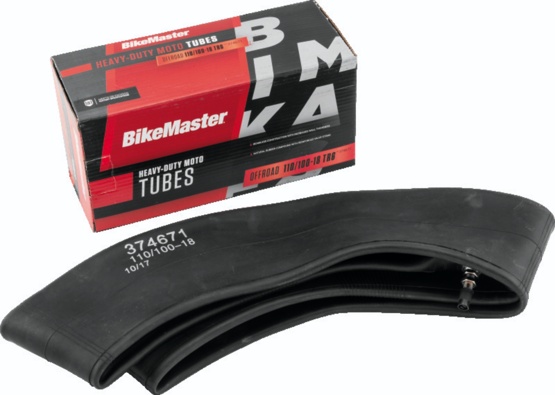 Picture of BikeMaster 110/100-18 TR6 Tube Heavy Duty