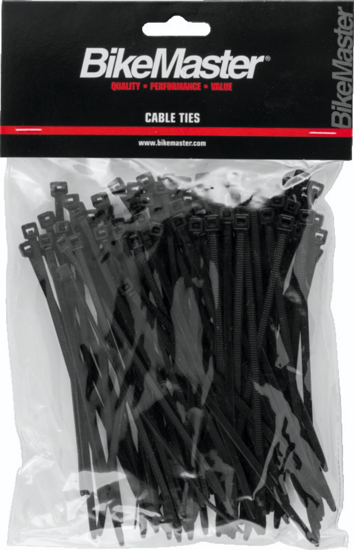 Picture of BikeMaster 5.5in Cable Ties (Pack of 100) - Black