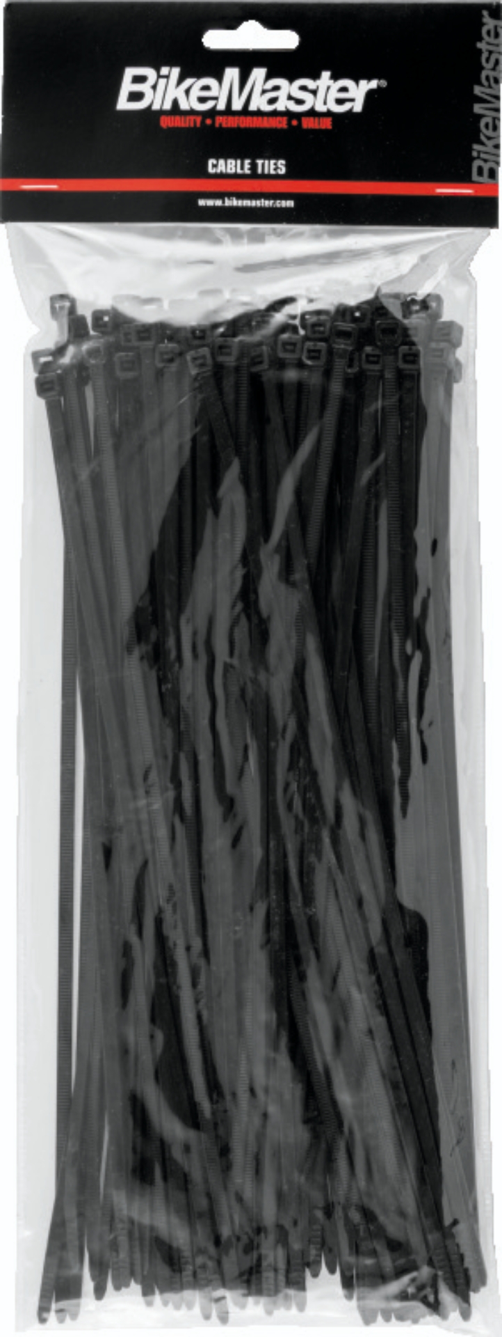 Picture of BikeMaster 11in Cable Ties (Pack of 100) - Black