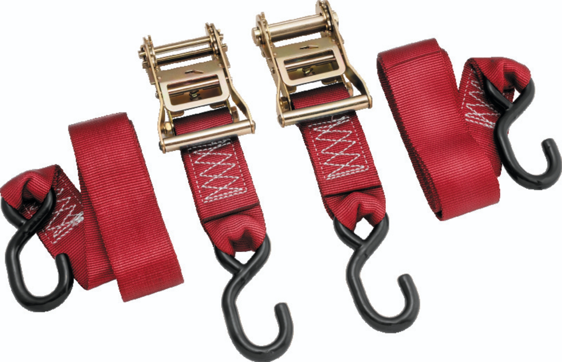 Picture of BikeMaster 2x84in Ratchet Tiedown Pair - Red