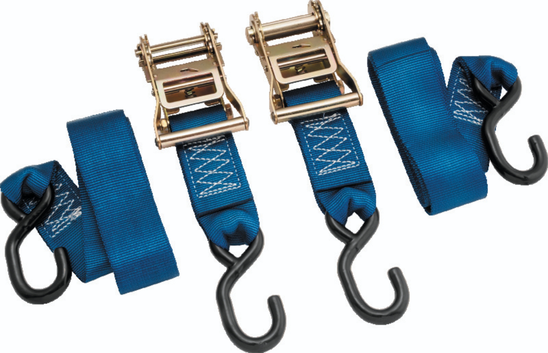 Picture of BikeMaster 2x84in Ratchet Tiedown Pair - Blue
