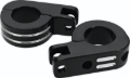 Picture of Bikers Choice Black Billet Highway Peg Mounts for 1.25 Inch Engine Guard Universal Custom Pr