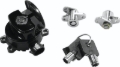 Picture of Bikers Choice 14-21 Road King Black Ignition Switch & Saddlebag Lock Kit