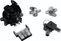 Picture of Bikers Choice 99-13 Road King With Hard Bags Black Saddlebag Lock Kit