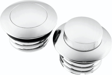 Picture of Bikers Choice 82 Up W/Dual Cap Chrome Pop Up Billet Gas Cap Set