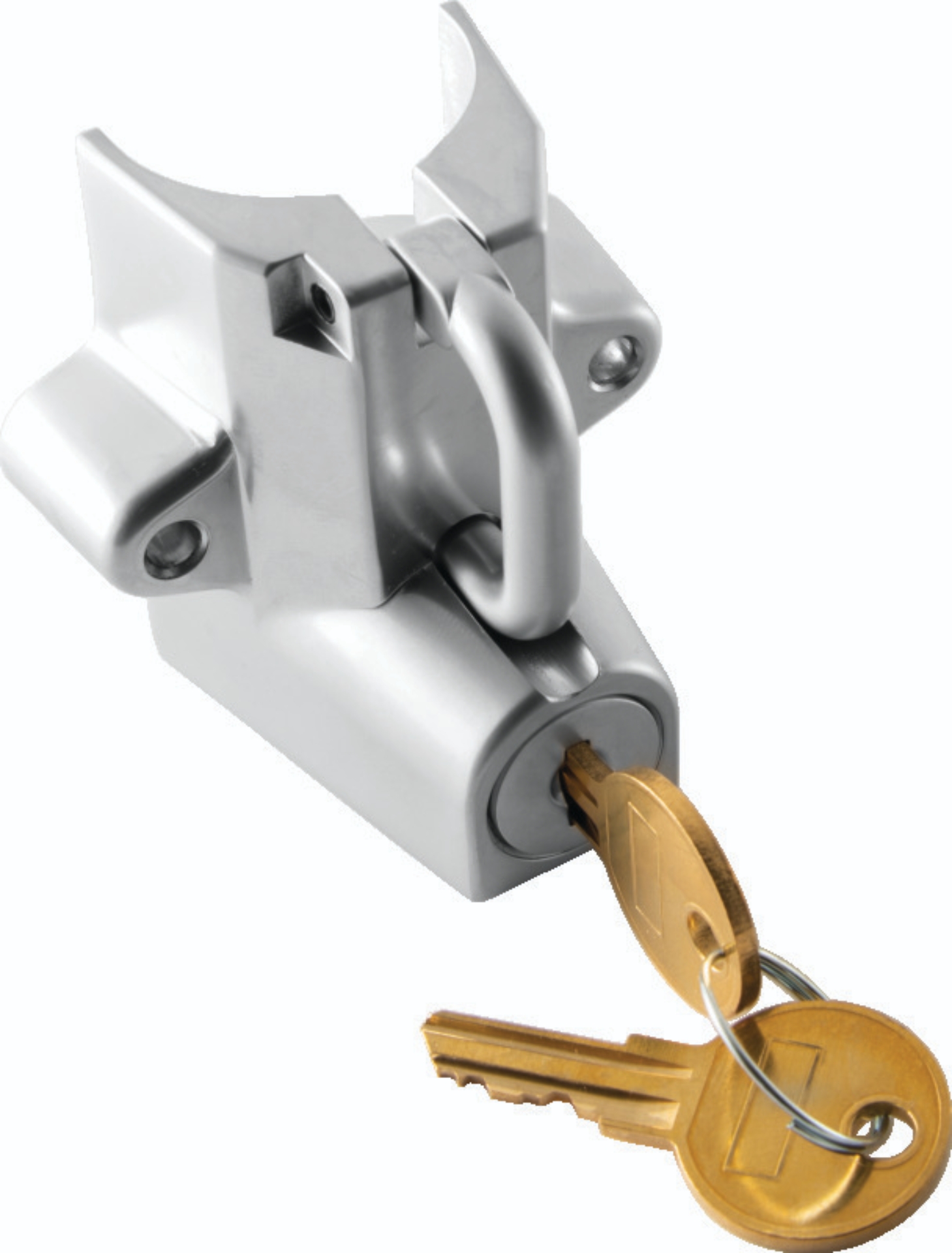Picture of Bikers Choice Chrome Motorcycle Helmet Lock Fits 7/8 - 1 1/4 Tubing