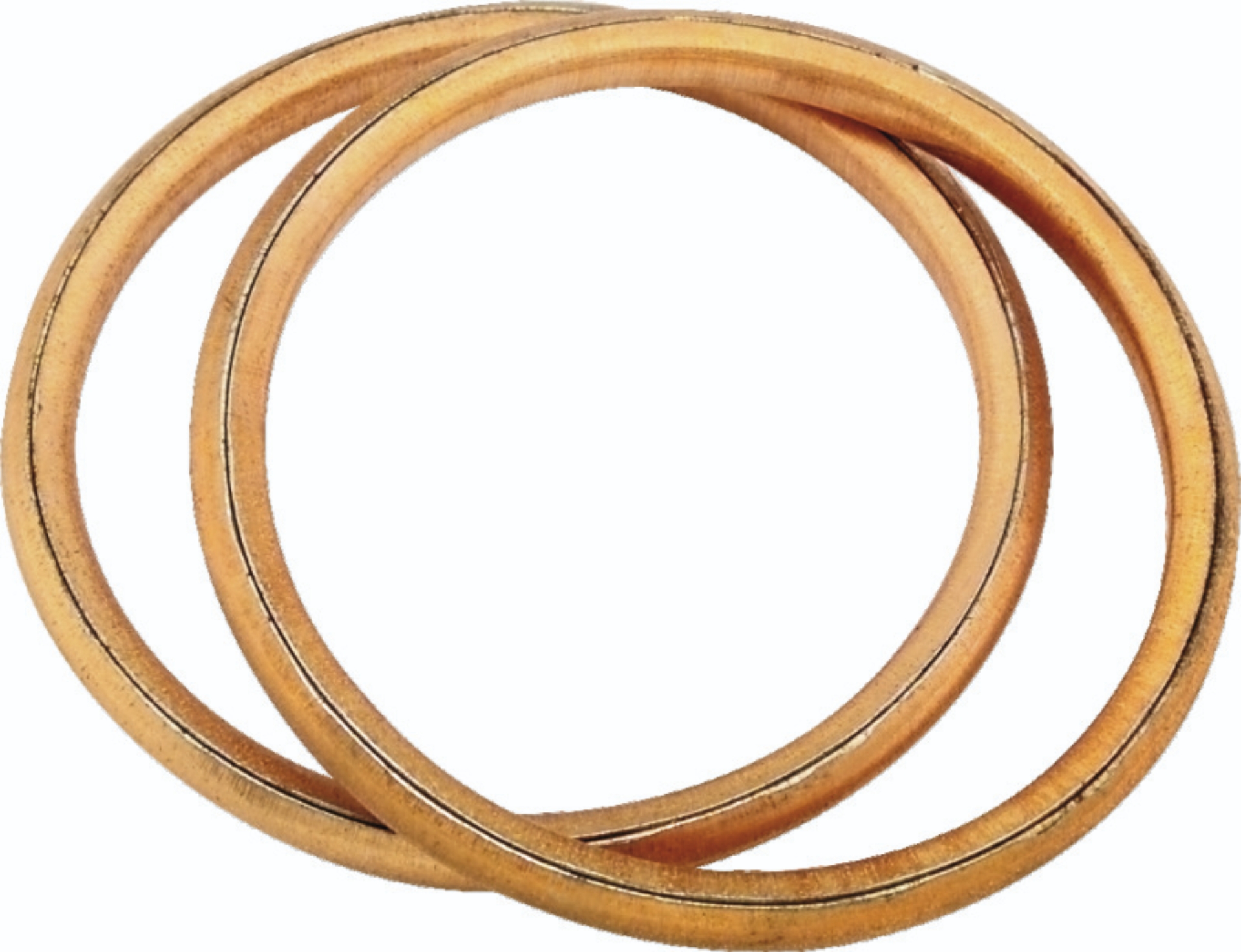 Picture of Bikers Choice 66-84 Shovelhead Choice Round Copper Exhaust Gaskets Pr