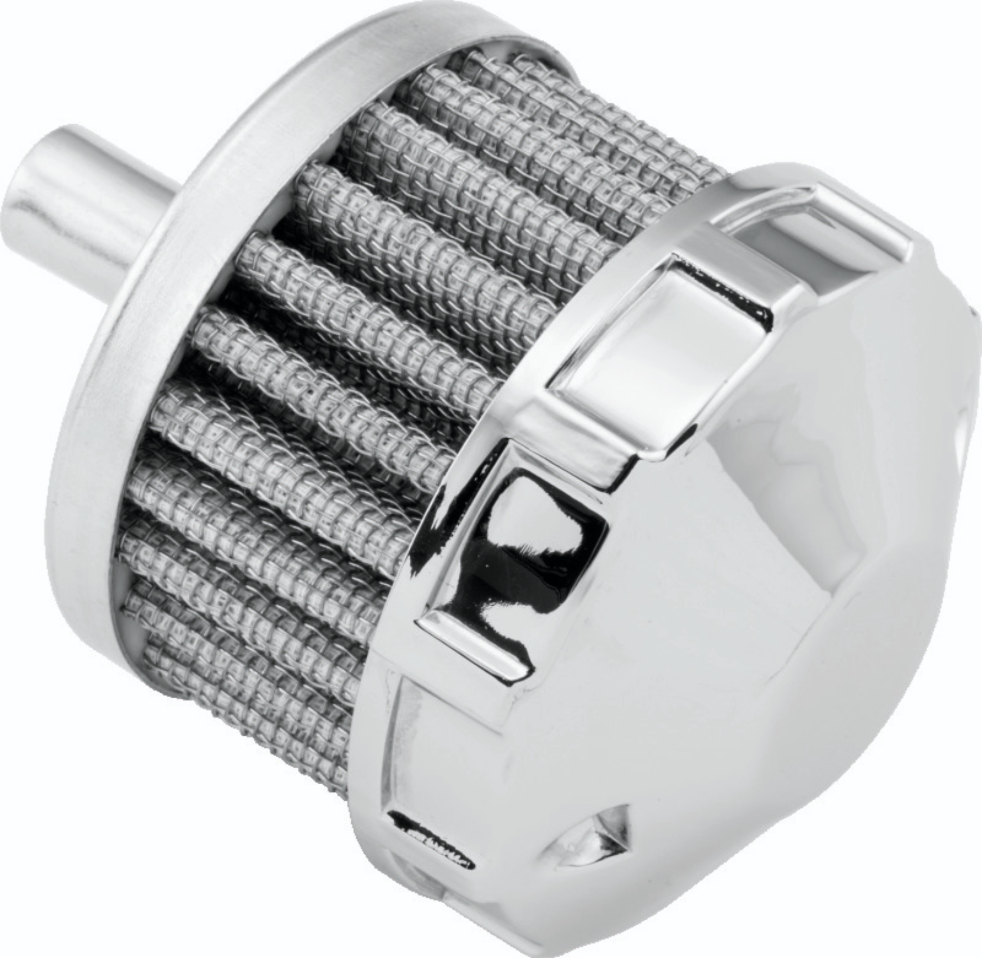 Picture of Bikers Choice Chrome Replacement Breather Filter 3/8 Hose Custom
