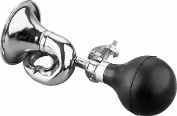 Picture of Bikers Choice Chrome Bugle Horn Universal Custom