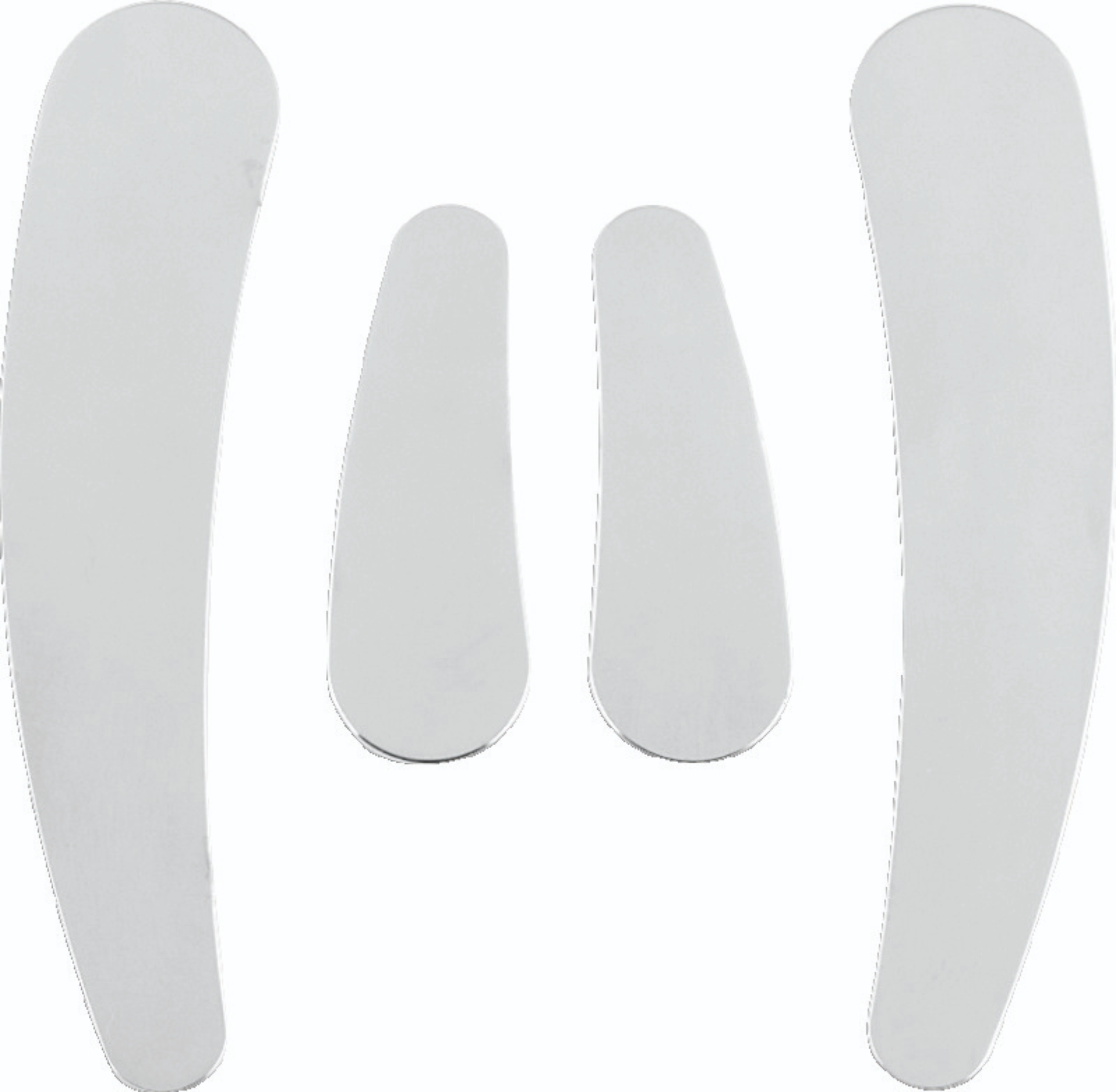 Picture of Bikers Choice 86-06 Softail Chrome Frame Inserts Replaces H-D 47300-88T