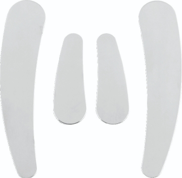 Picture of Bikers Choice 86-06 Softail Chrome Frame Inserts Replaces H-D 47300-88T