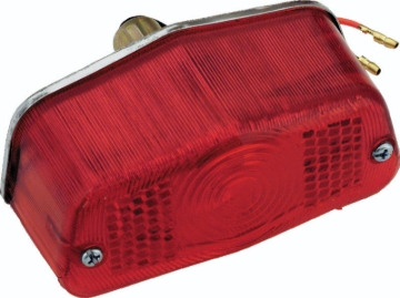 Picture of Bikers Choice Small Custom Tail Lamp Lucas Style Universal Custom 12 Volt