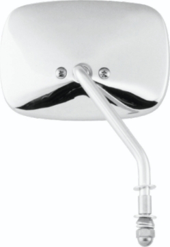 Picture of Bikers Choice 65-Up Chrome 1 Piece Left Short Stem Mirror Replaces H-D 91892-82