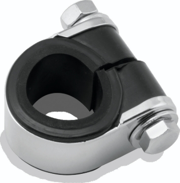 Picture of Bikers Choice Chrome Handlebar Gauge Clamp Universal Custom