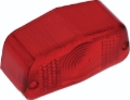 Picture of Bikers Choice Small Custom Tail Lamp Lamp Replacement Lens Lucas Style Red