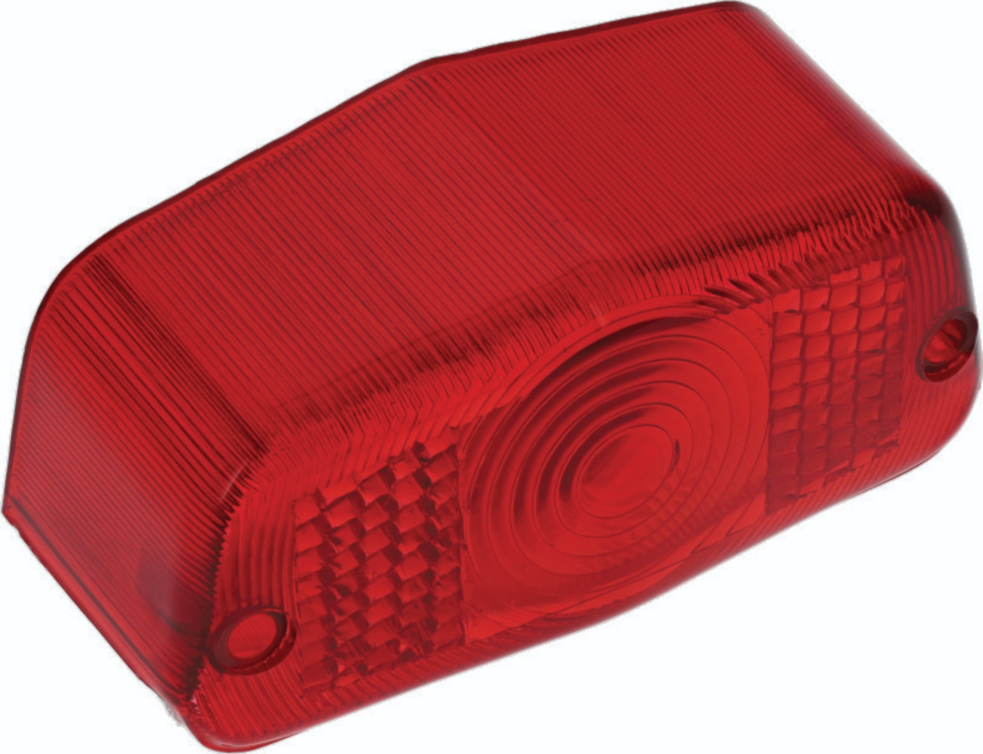 Picture of Bikers Choice Small Custom Tail Lamp Lamp Replacement Lens Lucas Style Red