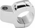 Picture of Bikers Choice Chrome Custom Mirror Clamp For 1 Inch Bar Universal